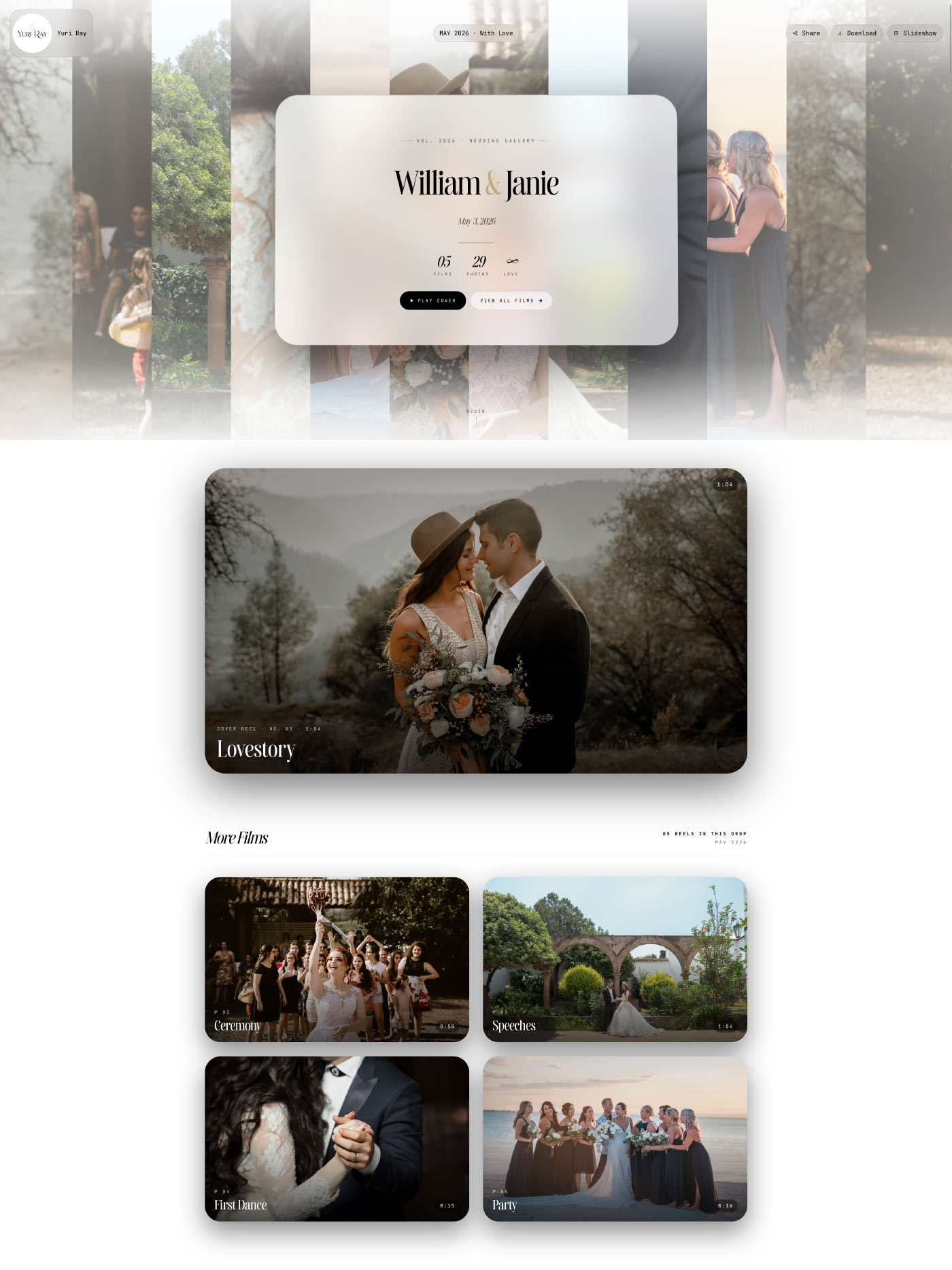 Signature layout preview