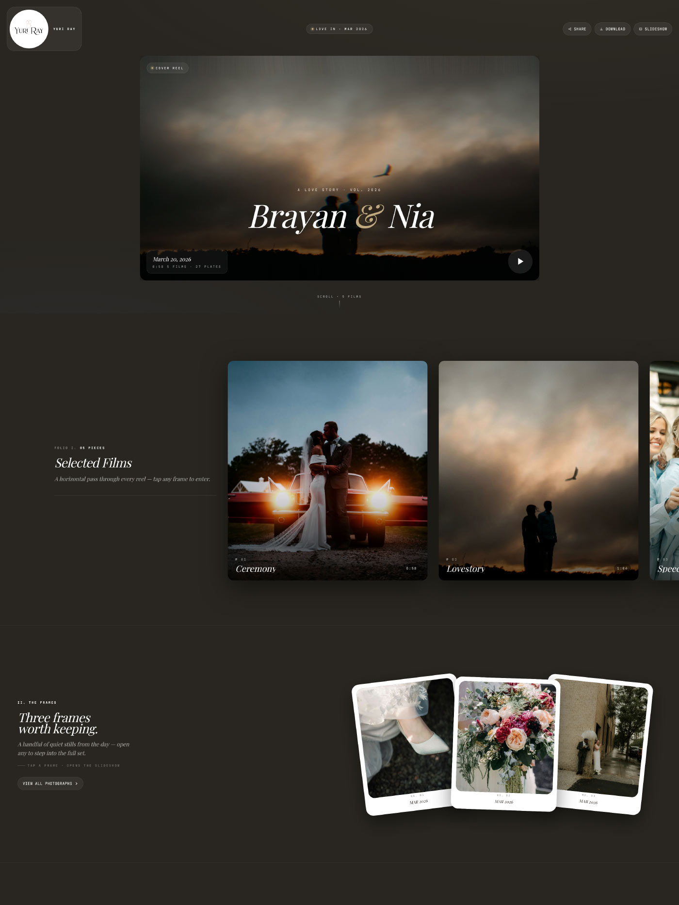 Immersive layout preview
