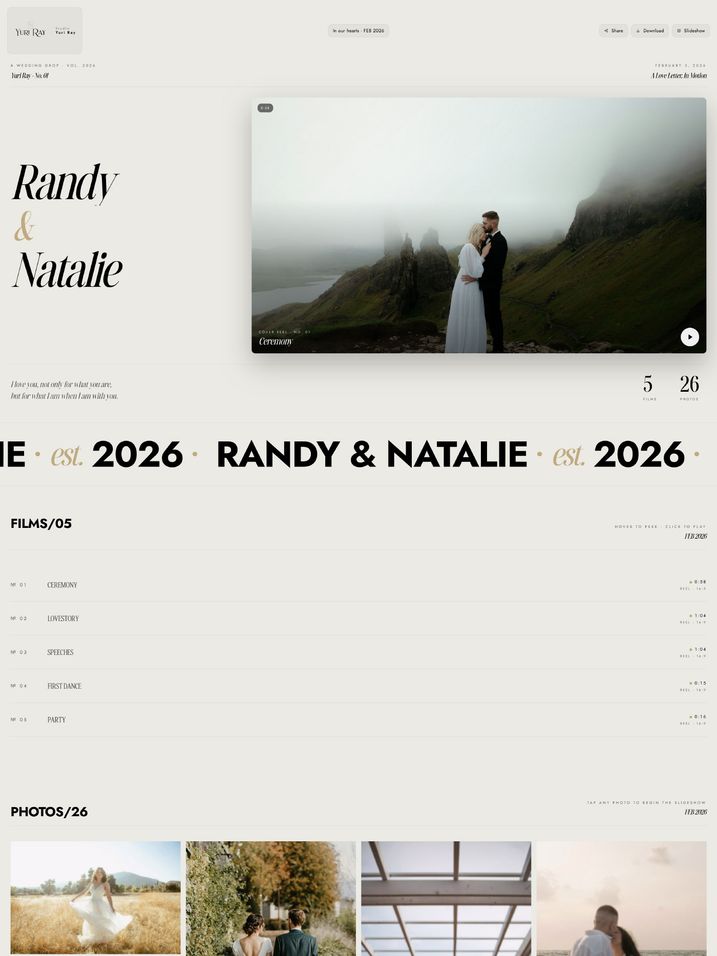 Kinetic layout preview